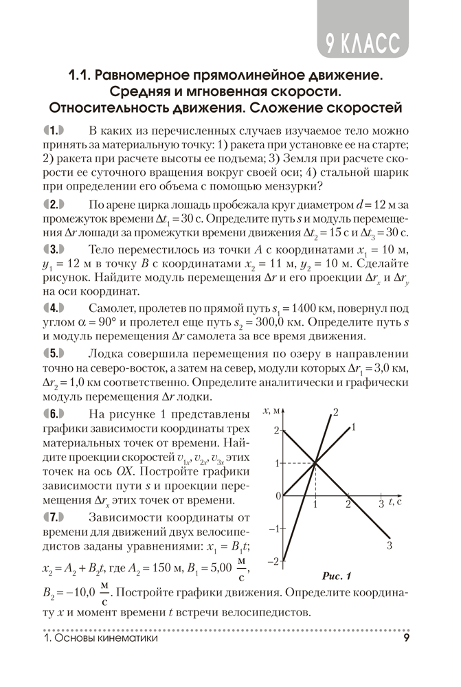 Сборник задач по физике. 9–11 классы