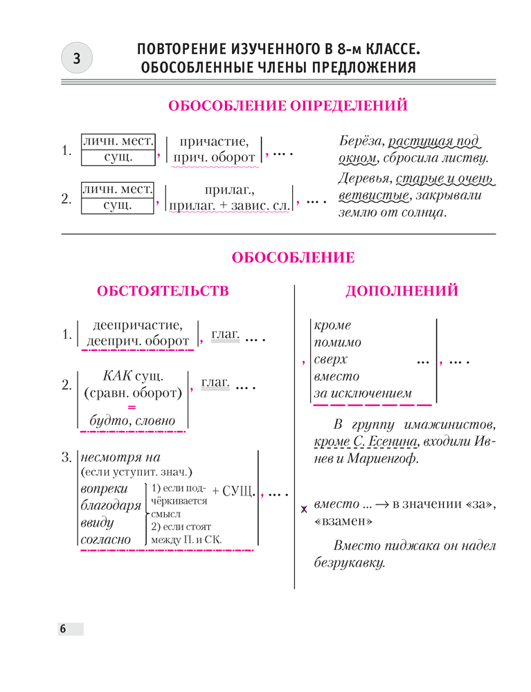 Русский язык. 9 класс. Опорные конспекты