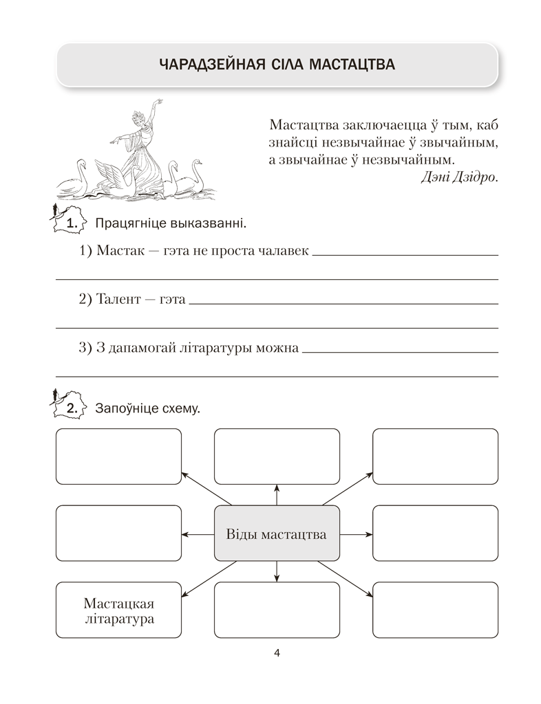 Беларуская літаратура. 7 клас. Рабочы сшытак