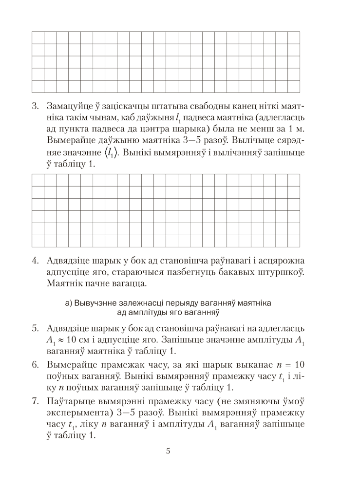 Сшытак для лабараторных работ па фізіцы для 11 класа