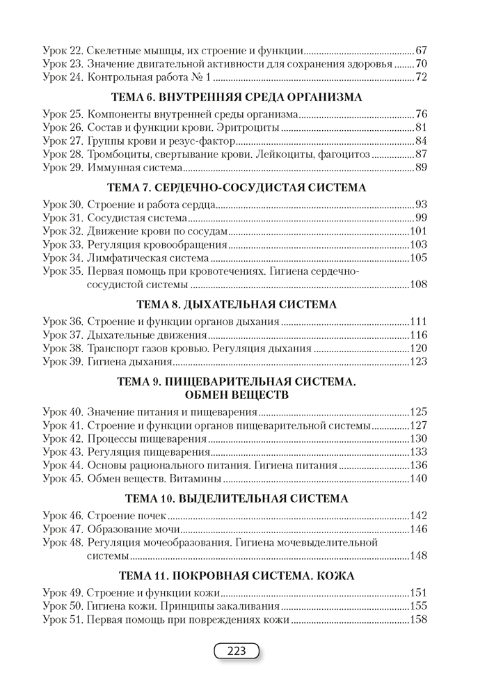 Биология. План-конспект уроков. 9 класс
