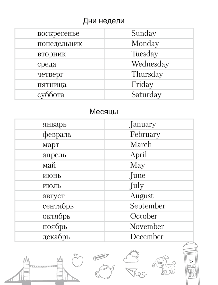 Тетрадь-словарик по английскому языку. 3 класс