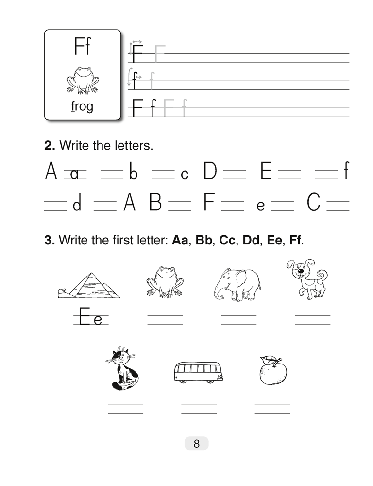 Английский язык. 3 класс. Прописи