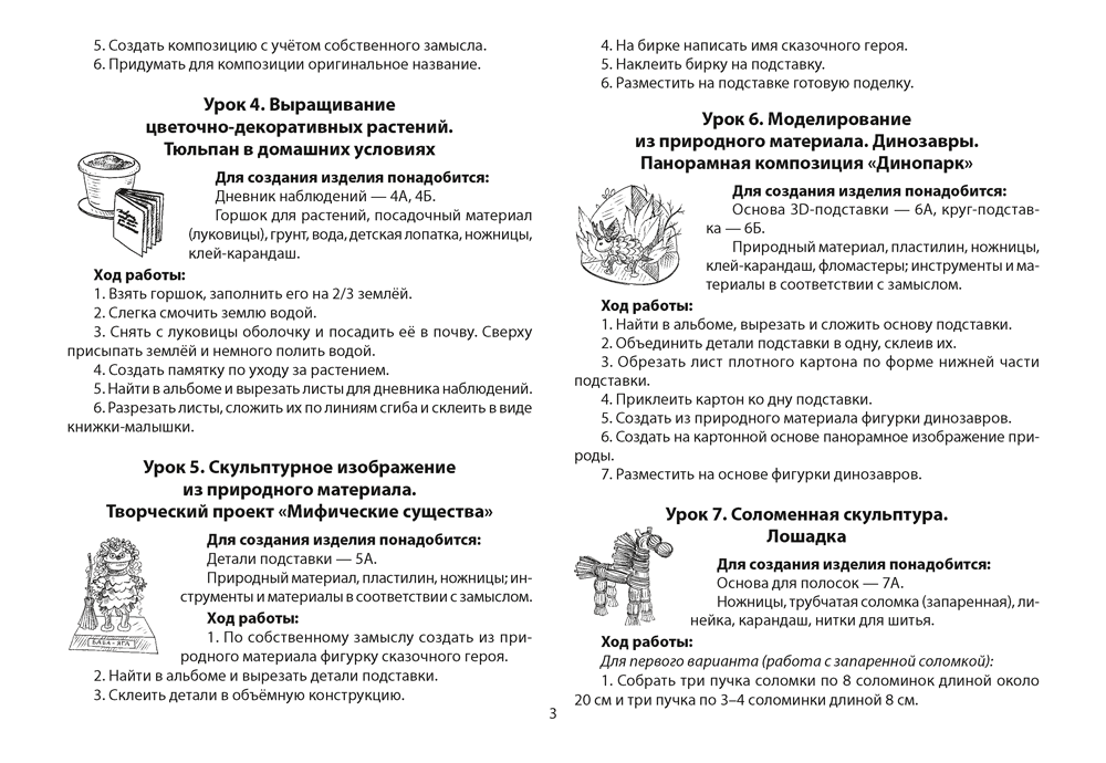 Трудовое обучение. 4 класс. Альбом заданий