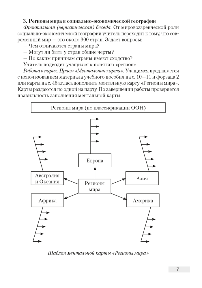 География. План-конспект уроков. 8 класс