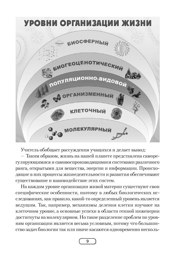 Биология. План-конспект уроков. 10 класс