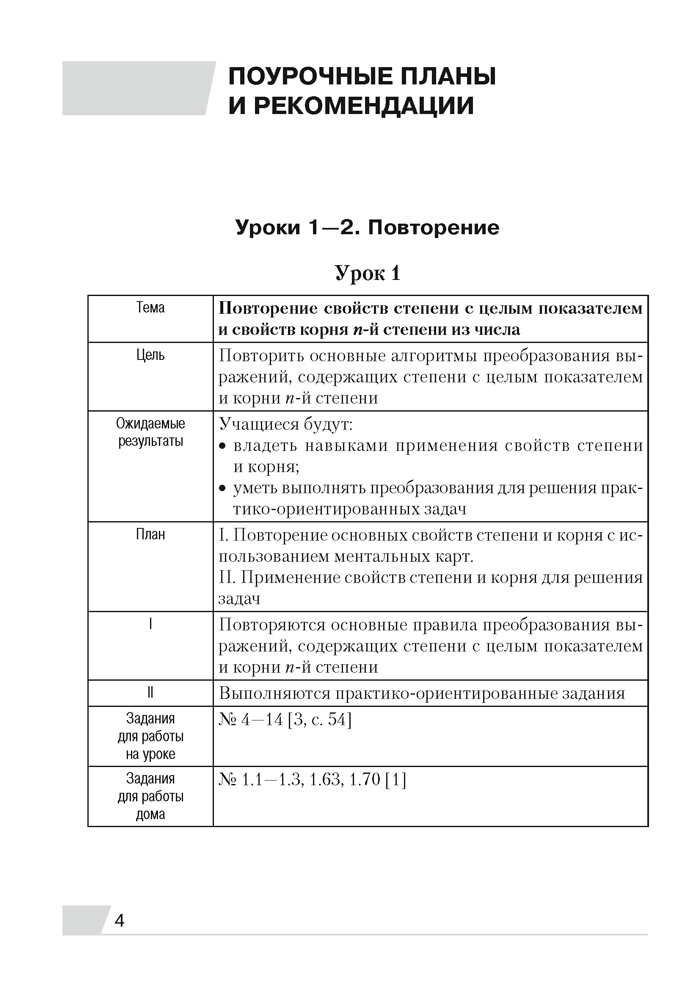 Современный урок. Алгебра. 11 класс