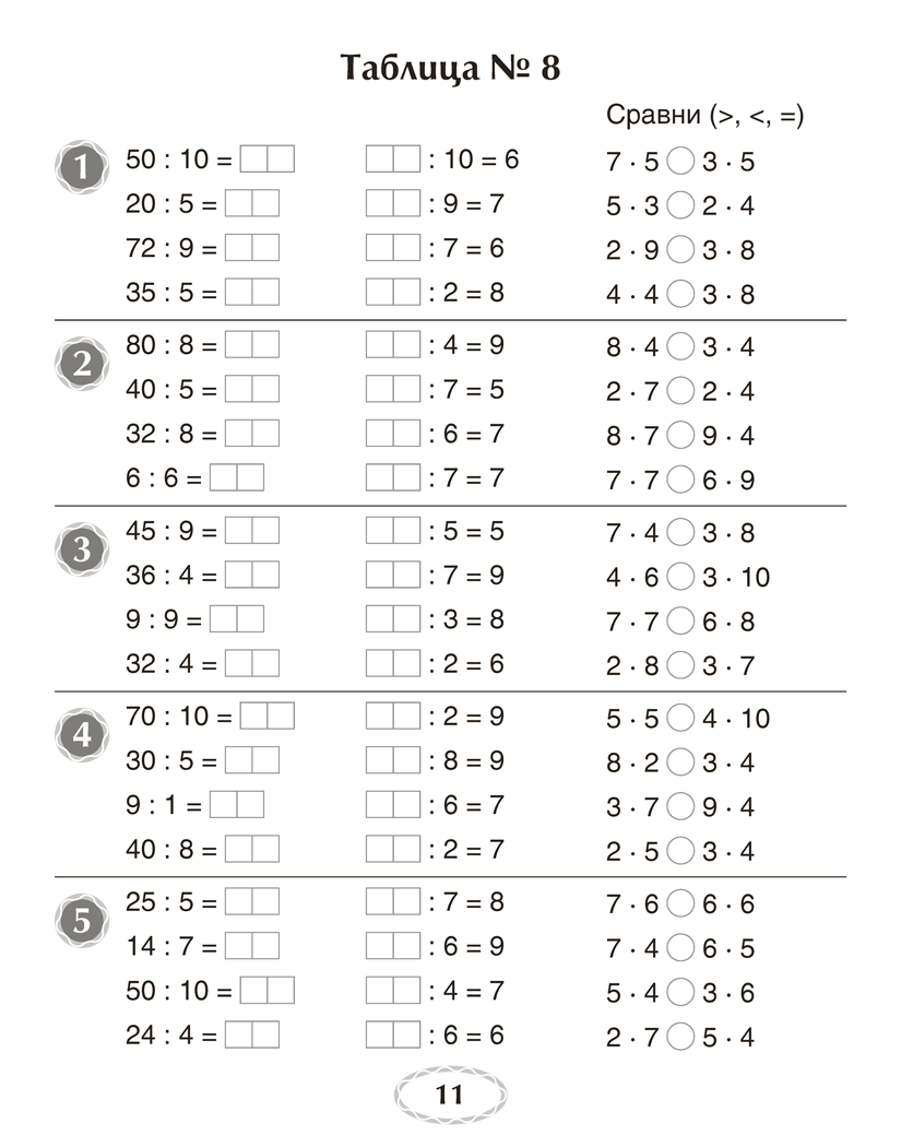 Я учусь решать. 3 класс
