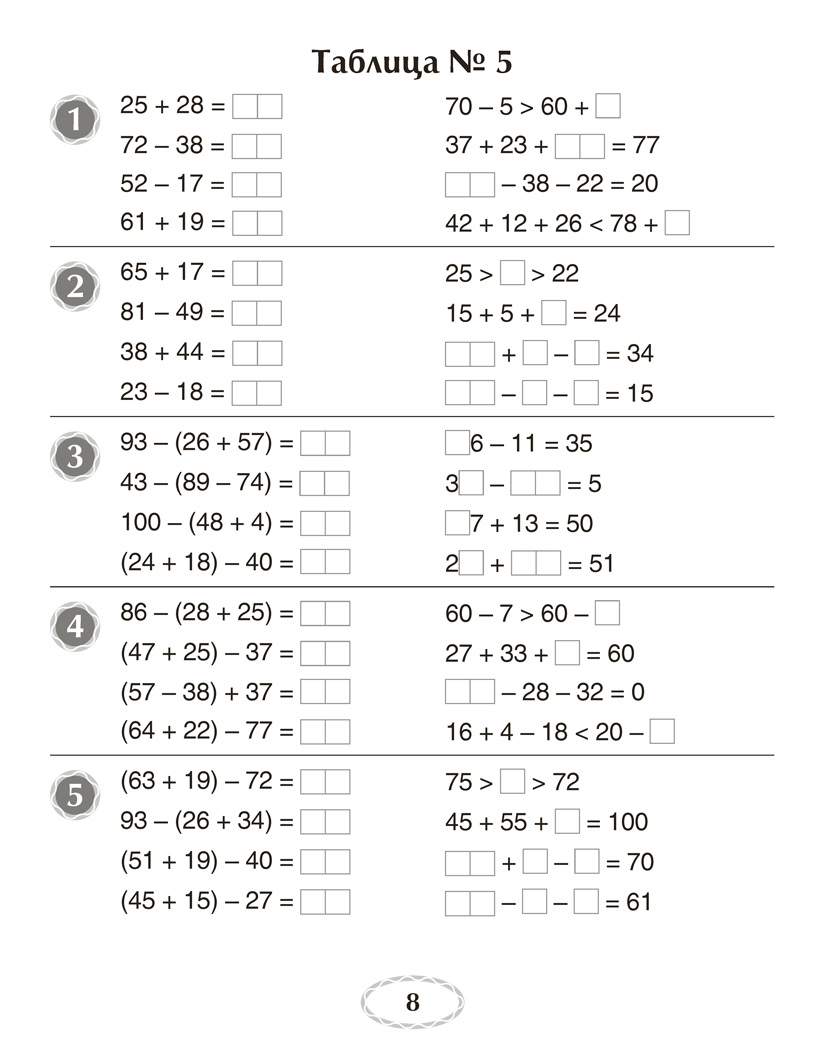Я учусь решать. 3 класс