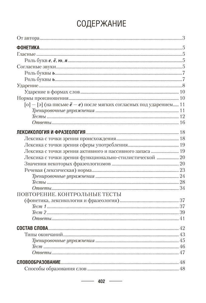 Русский язык. ЦЭ. ЦТ. Теория. Примеры. Тесты