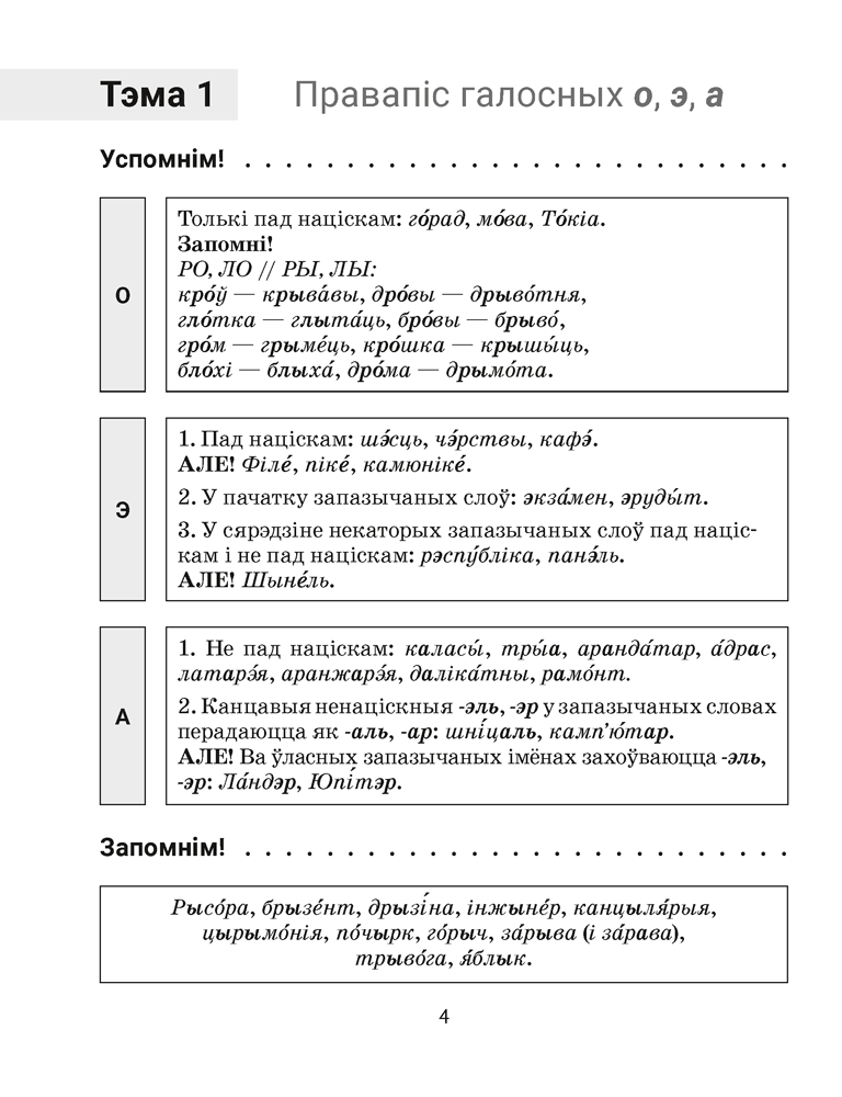 Беларуская мова. 5 клас. Трэнажор па арфаграфіі