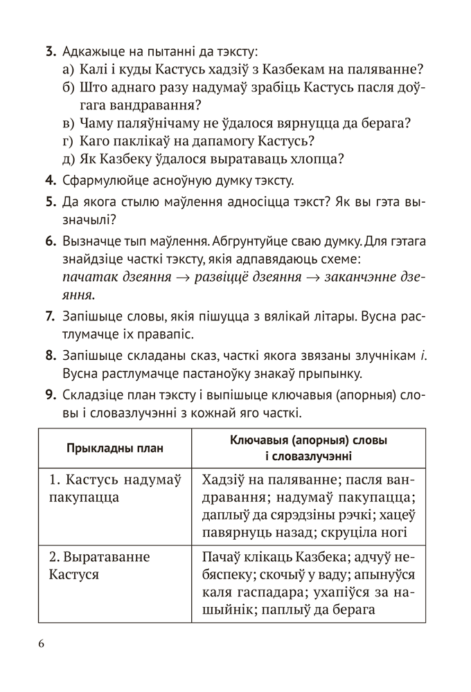 Беларуская мова. 5—9 класы. Навучальныя пераказы