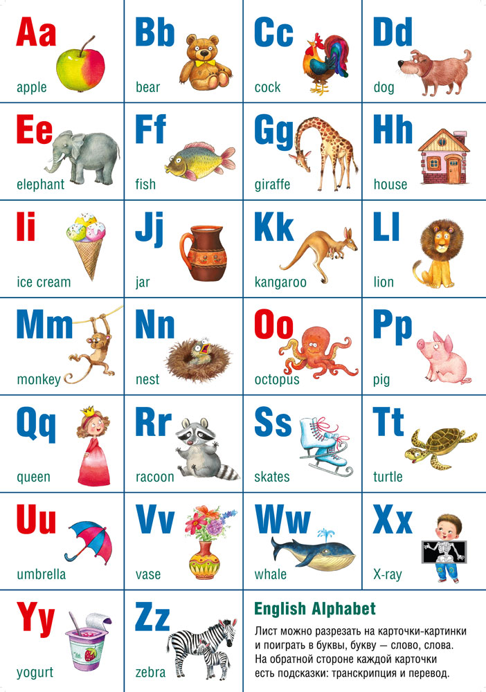 English Alphabet. Обучающая игра